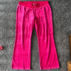 Juicy Couture velvet flares